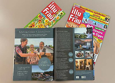 Zeitschriftenwerbung